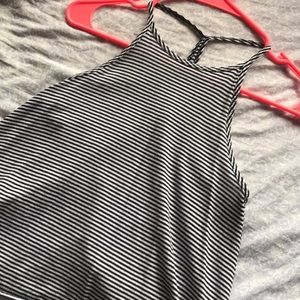 Hollister striped tank top